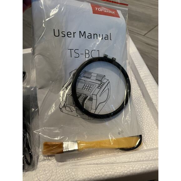 TOPSHAK TS-BC1 80W 1000pcs/min Money Counter Machine Counting Machine for Bank - Picture 8 of 10